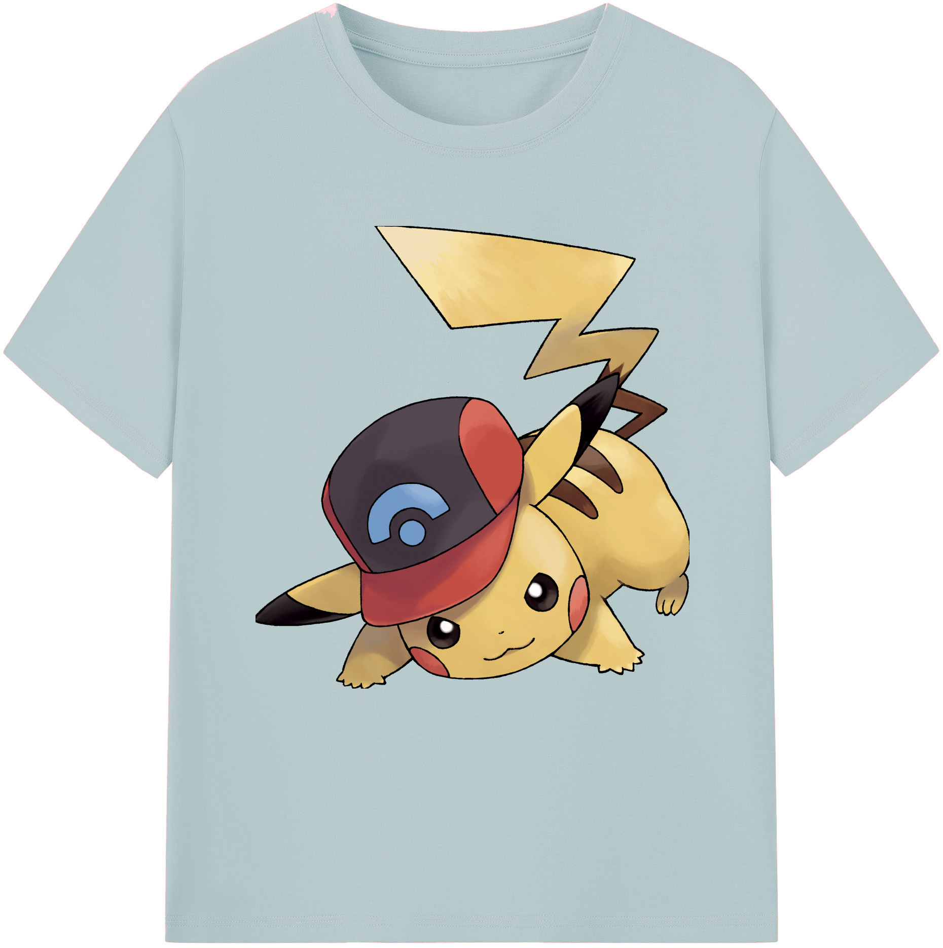 （画像用） ポケットモンスター Pokémon 綿100％半袖Tシャツ（フロントプリント）